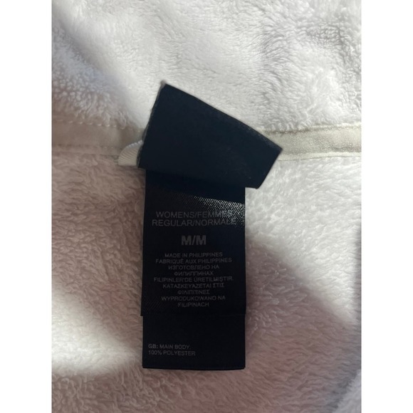 The North Face women's fleece 1/4 zip white pullover. Medium. Outdoors. Logo - Picture 4 of 5